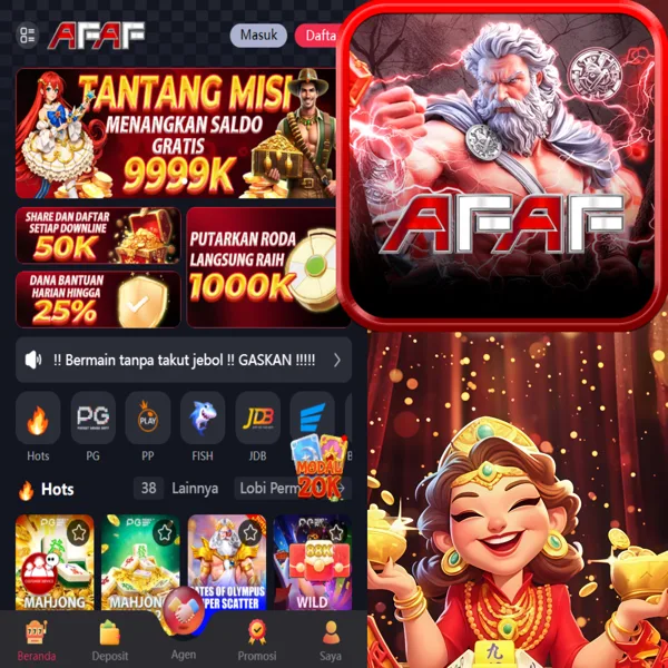 AFAF Slot Anti Rungkad Indonesia